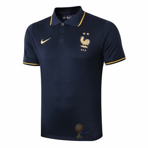 Calcio Maglie Polo Francia 2019 Nero