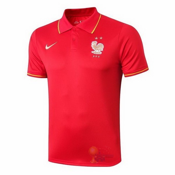 Calcio Maglie Polo Francia 2019 Rosso