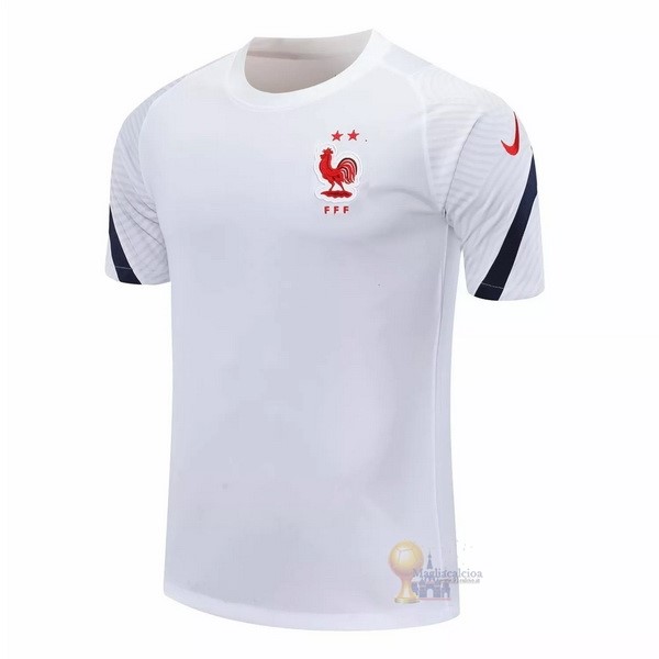 Calcio Maglie Entrenamiento Francia 2020 Bianco