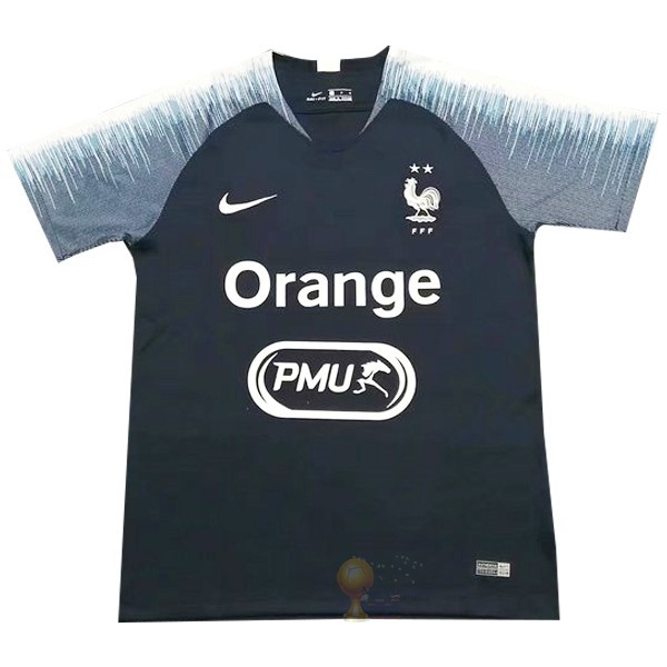 Calcio Maglie Formazione Francia 2019 Blu Grigio