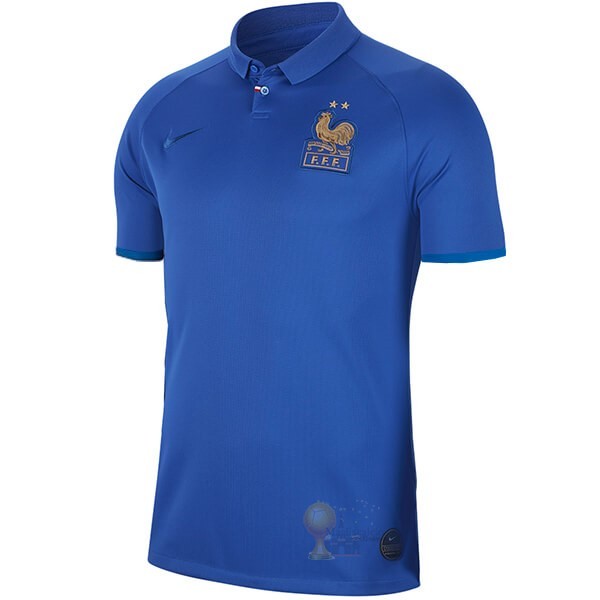 Calcio Maglie Maglia Francia 100th Blu