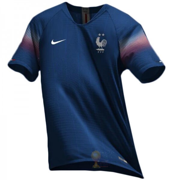 Calcio Maglie Thailandia Home Maglia Francia 2019 Blu