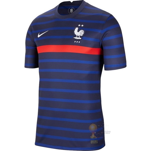 Calcio Maglie Thailandia Home Maglia Francia 2020 Blu