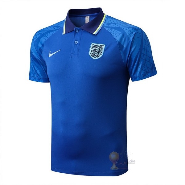 Calcio Maglie Polo Inghilterra 2022 Blu