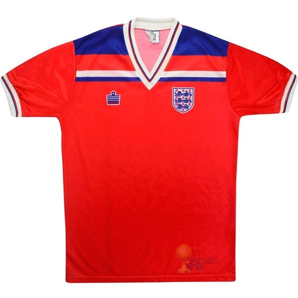 Calcio Maglie Away Maglia Inghilterra Stile rétro 1980 Rosso