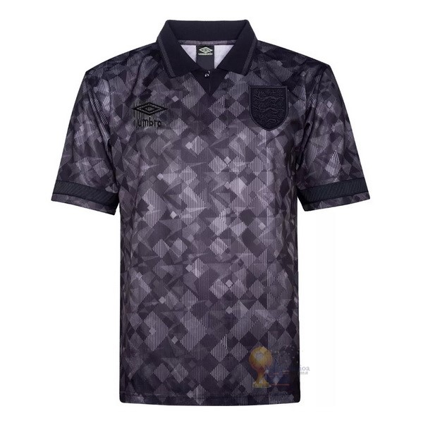 Calcio Maglie Away Maglia Inghilterra Stile rétro 1990 Grigio