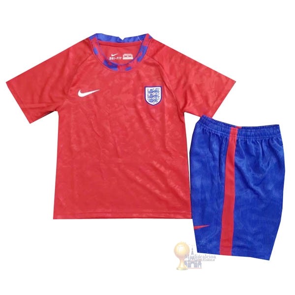 Calcio Maglie Entrenamiento Conjunto Completo Inghilterra 2020 Rosso