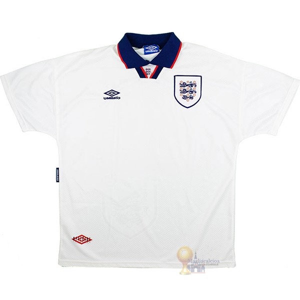 Calcio Maglie Home Maglia Inghilterra Stile rétro 1994 Bianco