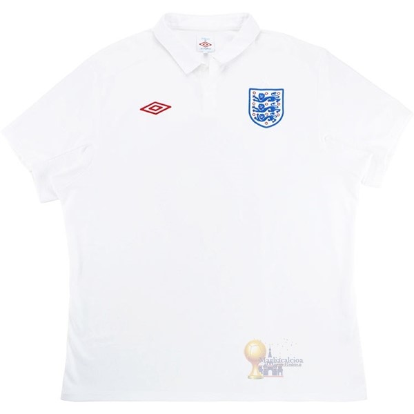 Calcio Maglie Home Maglia Inghilterra Stile rétro 2010 Bianco