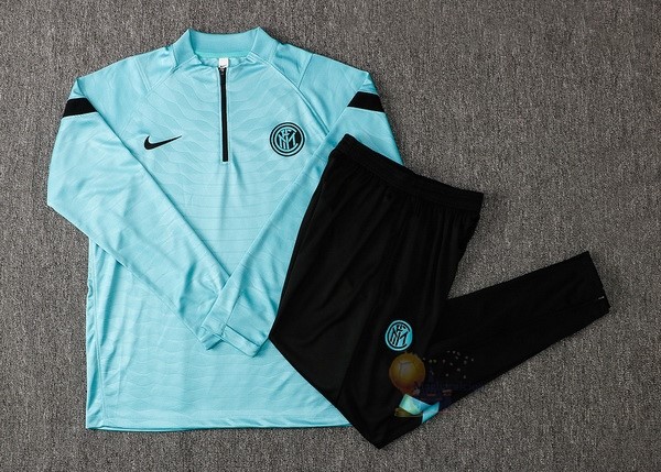 Calcio Maglie Giacca Bambino Inter Milán 2021 2022 I Verde Nero