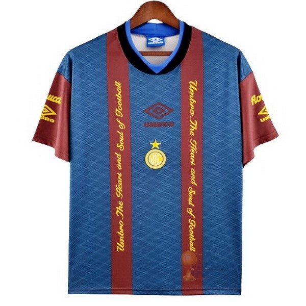 Calcio Maglie Away Maglia Inter Milán Stile rétro 1994 1995 Rosso