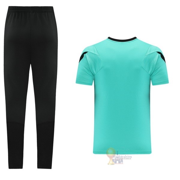 Calcio Maglie Formazione Set Completo Inter Milán 2021 2022 Nero Verde
