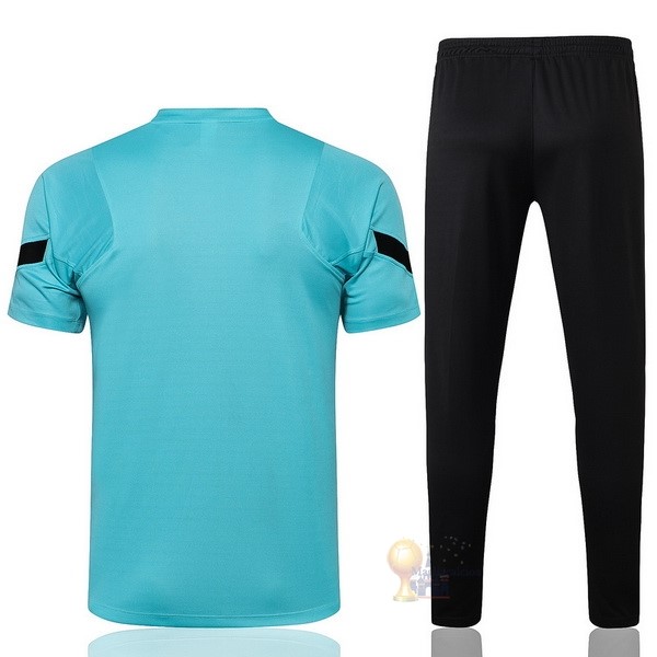 Calcio Maglie Formazione Set Completo Inter Milán 2021 2022 Verde Nero