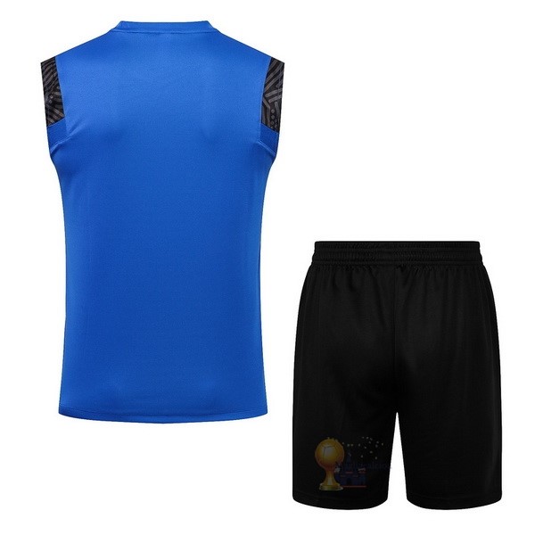 Calcio Maglie Formazione Sin Mangas Set Completo Inter Milán 2021 2022 Blu