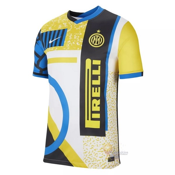 Calcio Maglie Terza Maglia Inter Milán 2020 2021 Giallo