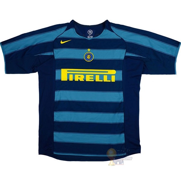 Calcio Maglie Terza Maglia Inter Milán Stile rétro 2004 2005 Nero