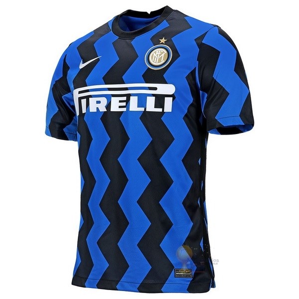 Calcio Maglie Thailandia Home Maglia Inter Milán 2020 2021 Blu