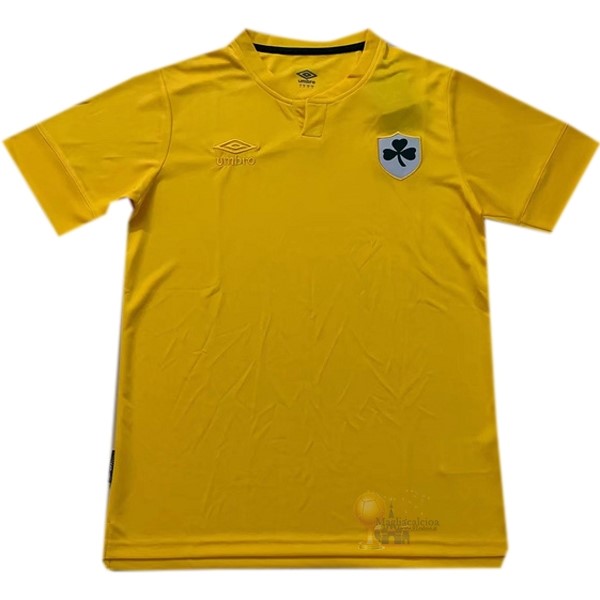 Calcio Maglie Edizione commemorativa Maglia Irlanda 2021 Giallo