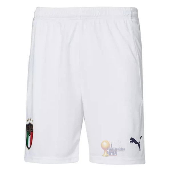 Calcio Maglie Home Pantaloni Italia 2020 Bianco
