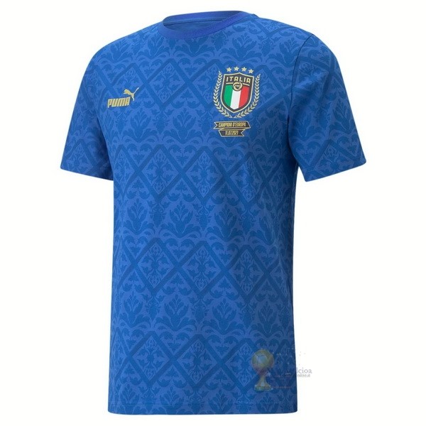 Calcio Maglie Thailandia speciale Maglia Italia 2022 Blu