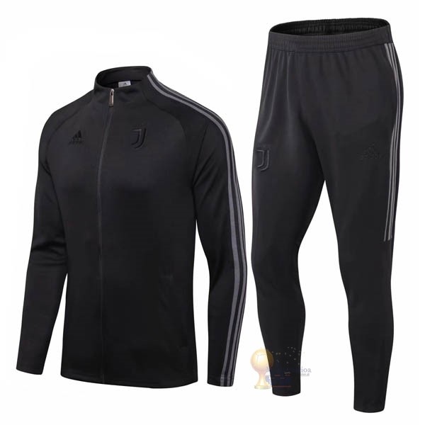 Calcio Maglie Giacca Juventus 2020 2021 Nero Navy