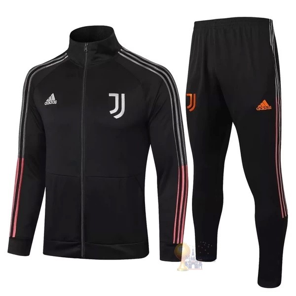 Calcio Maglie Giacca Juventus 2020 2021 Nero Rosso Bianco