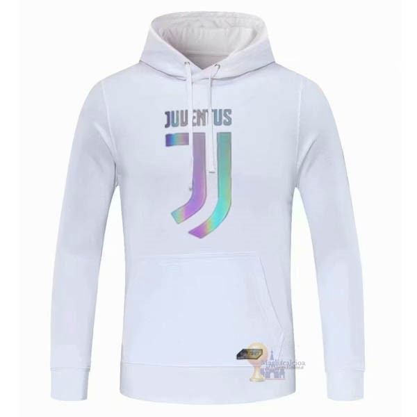 Calcio Maglie Sudaderas Con Capucha Juventus 2020 2021 Bianco