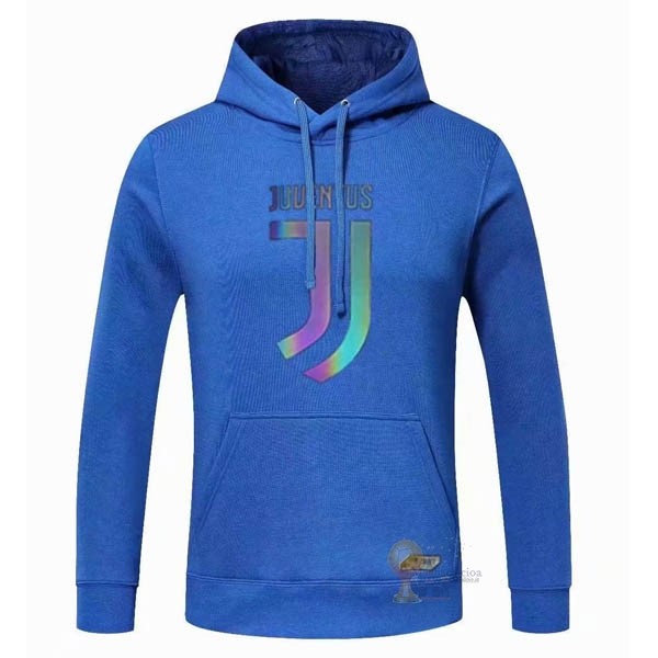 Calcio Maglie Sudaderas Con Capucha Juventus 2020 2021 Blu Navy