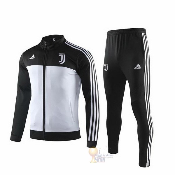 Calcio Maglie Tuta Presentazione Juventus 2019 2020 Nero Bianco