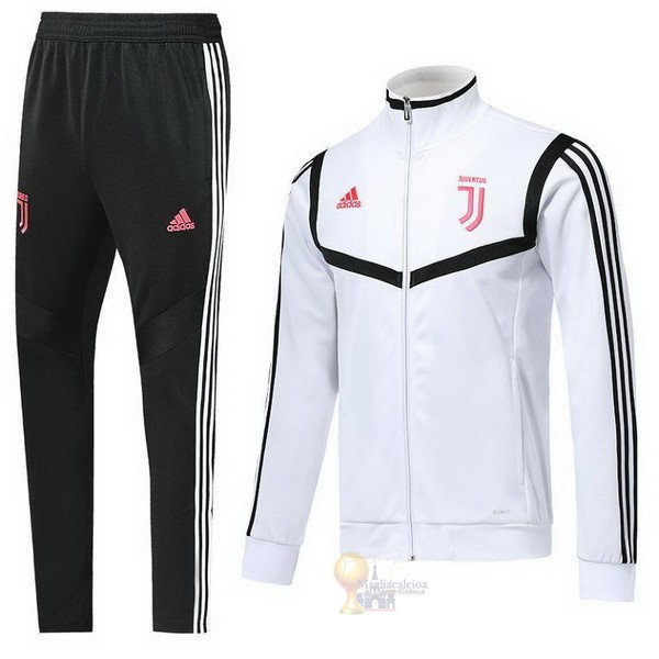 Calcio Maglie Tuta Presentazione Juventus 2019 2020 Nero Bianco Rosa