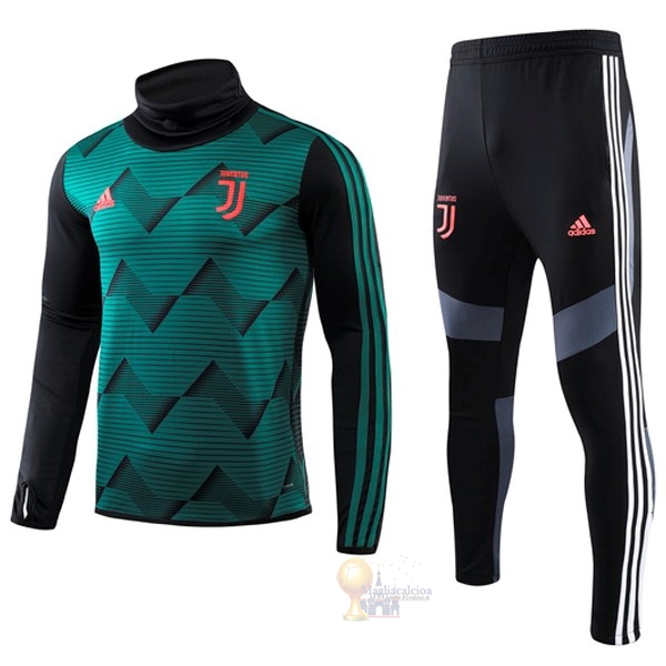 Calcio Maglie Tuta Presentazione Juventus 2019 2020 Nero Verde