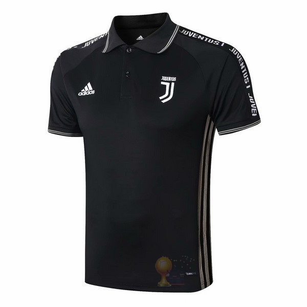 Calcio Maglie Polo Juventus 2019 2020 Nero Bianco