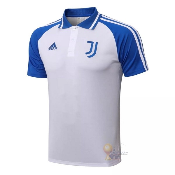 Calcio Maglie Polo Juventus 2022 2023 Bianco Blu