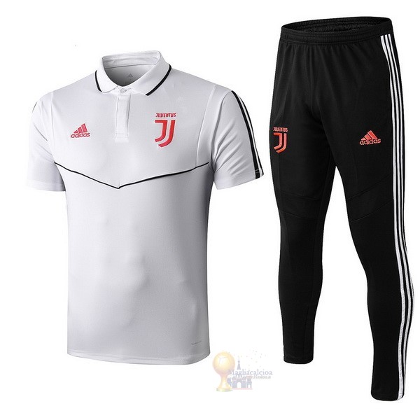 Calcio Maglie Set Completo Polo Juventus 2019 2020 Rosso Nero