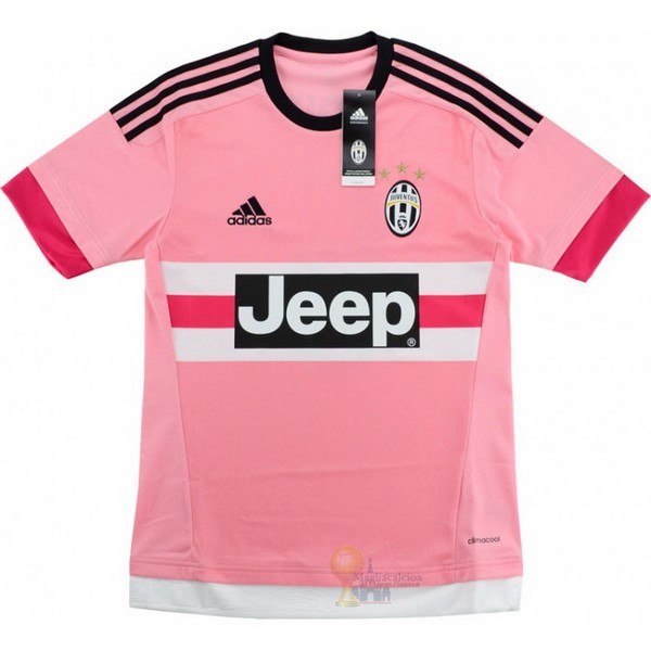 Calcio Maglie Away Maglia Juventus Retro 2015 2016 Rosa