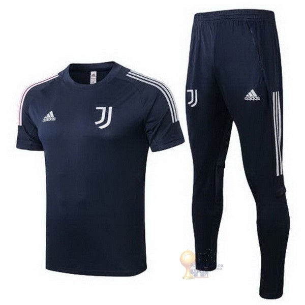 Calcio Maglie Formazione Set Completo Juventus 2020 2021 Blu Navy
