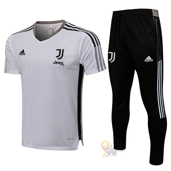 Calcio Maglie Formazione Set Completo Juventus 2021 2022 Bianco Nero