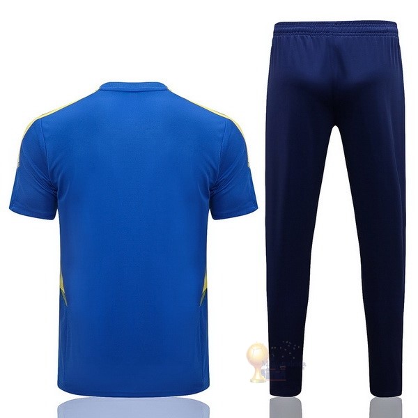 Calcio Maglie Formazione Set Completo Juventus 2021 2022 Blu I Giallo