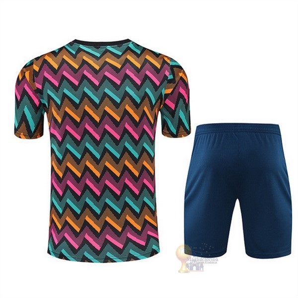 Calcio Maglie Formazione Set Completo Juventus 2022 2023 Giallo Rosa Blu