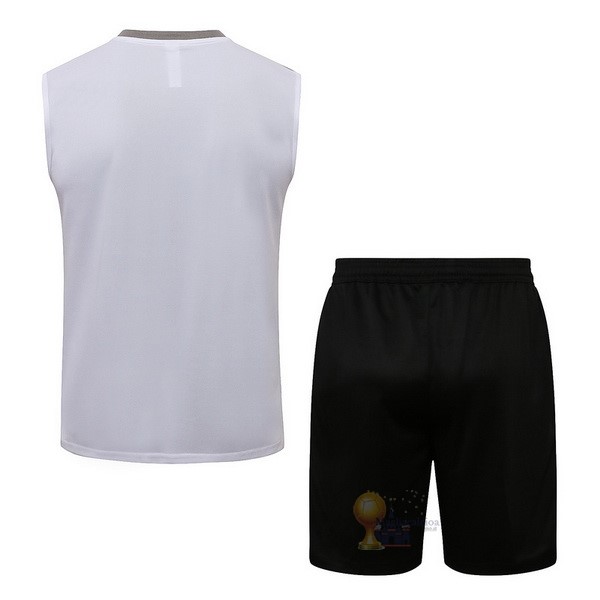 Calcio Maglie Formazione Sin Mangas Set Completo Juventus 2021 2022 Grigio Bianco