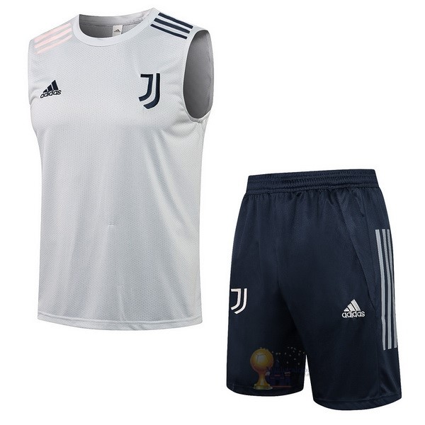 Calcio Maglie Formazione Sin Mangas Set Completo Juventus 2021 2022 Grigio Nero