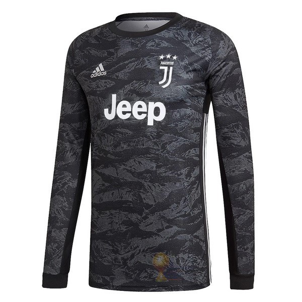 Calcio Maglie Home Maglia Manica lunga Portiere Juventus 2019 2020 Nero