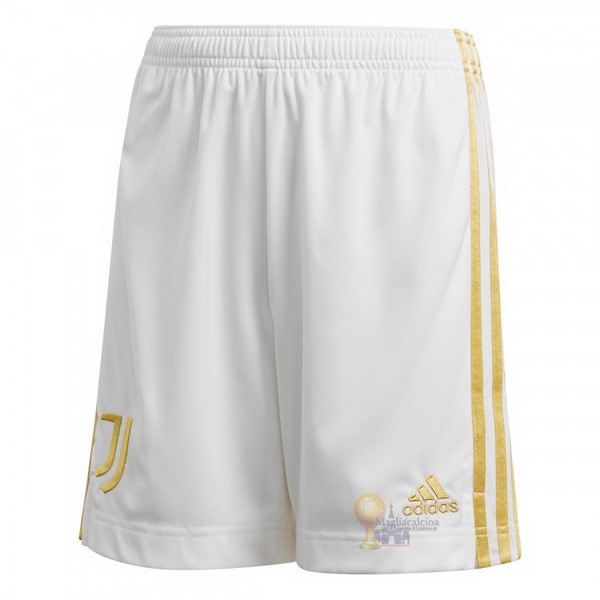 Calcio Maglie Home Pantaloni Juventus 2020 2021 Bianco