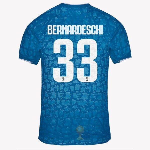 Calcio Maglie NO.33 Bernaroeschi Terza Maglia Juventus 2019 2020 Blu