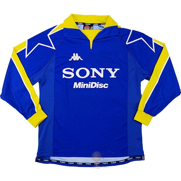 Calcio Maglie Terza Manica lunga Juventus Retro 1997 1998 Blu