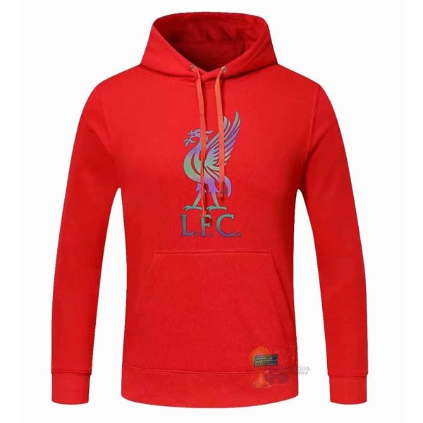 Calcio Maglie Sudaderas Con Capucha Liverpool 2020 2021 Rosso