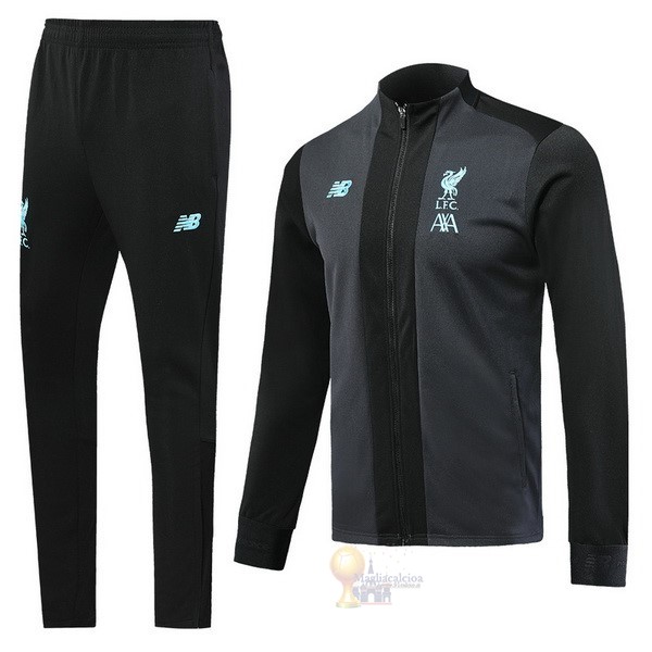 Calcio Maglie Tuta Presentazione Liverpool 2019 2020 Nero