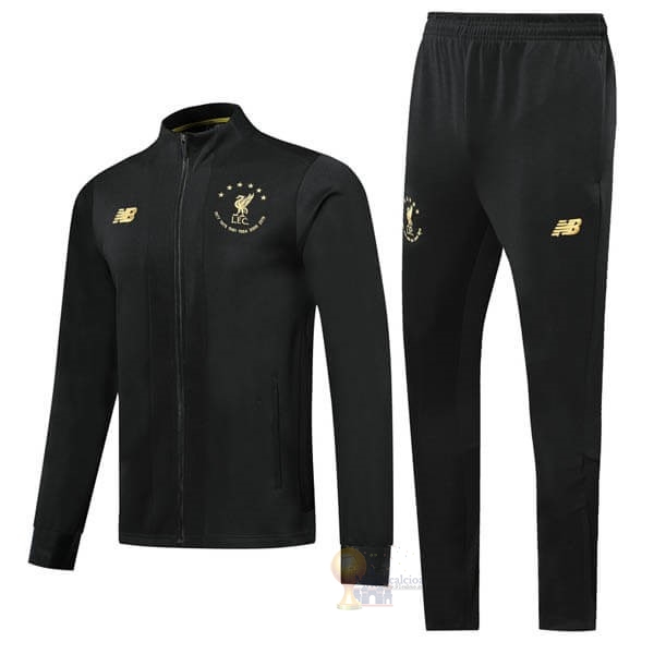 Calcio Maglie Tuta Presentazione Liverpool Nero 2019 2020