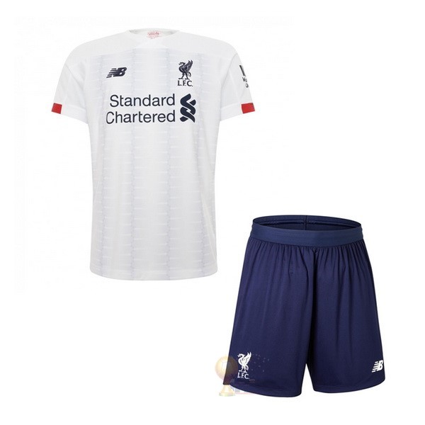 Calcio Maglie Away Conjunto De Bambino Liverpool 2019 2020 Bianco