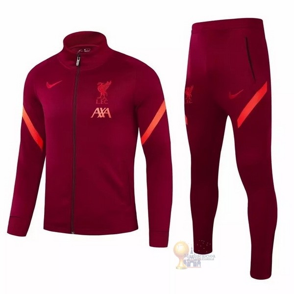 Calcio Maglie Giacca Bambino Liverpool 2021 2022 I Rosso